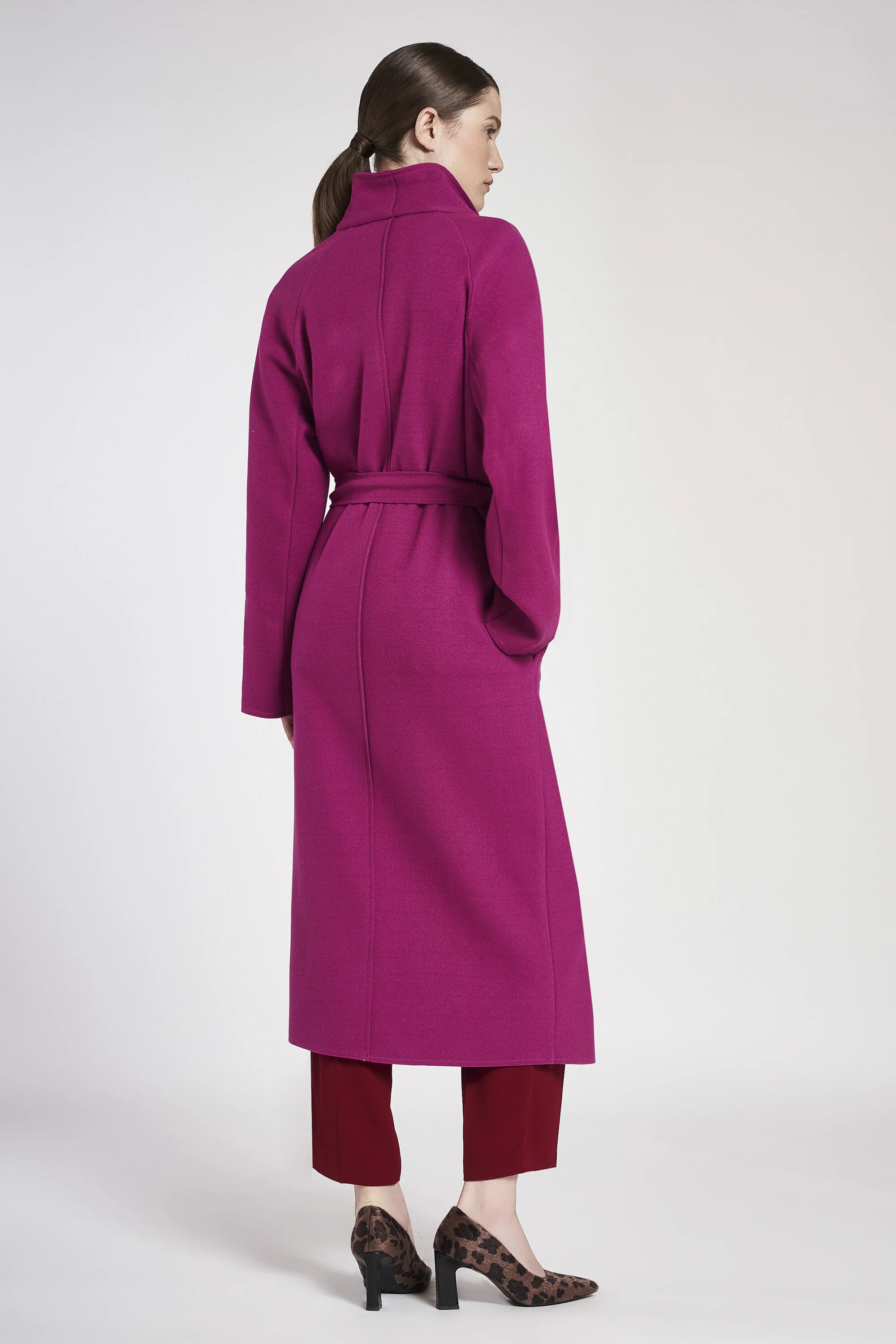 CAPPOTTO LUNGO IN LANA MOUFLON - Image 3