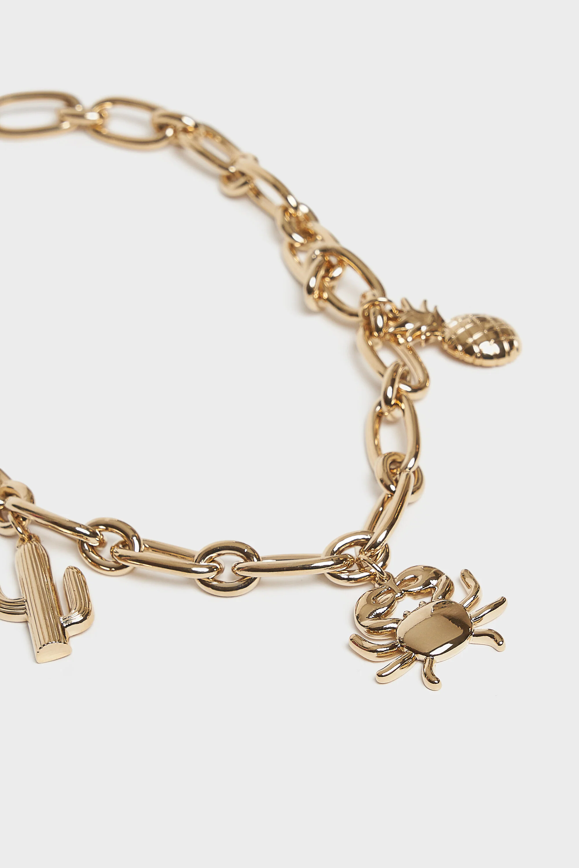 COLLANA A CATENA GROSSA CON PENDENTI - Image 3