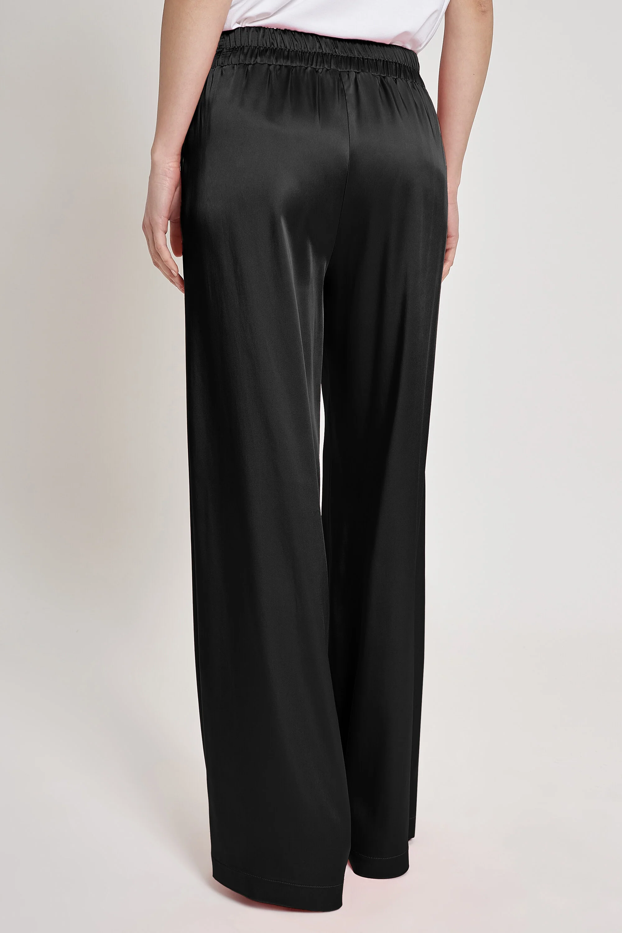 PANTALONI AMPI CON VITA ELASTICIZZATA - Image 3